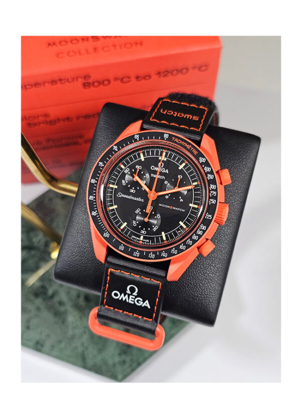 Reloj Omega x Swatch Mission On Earth Lava SO33O100 - Imagen 2