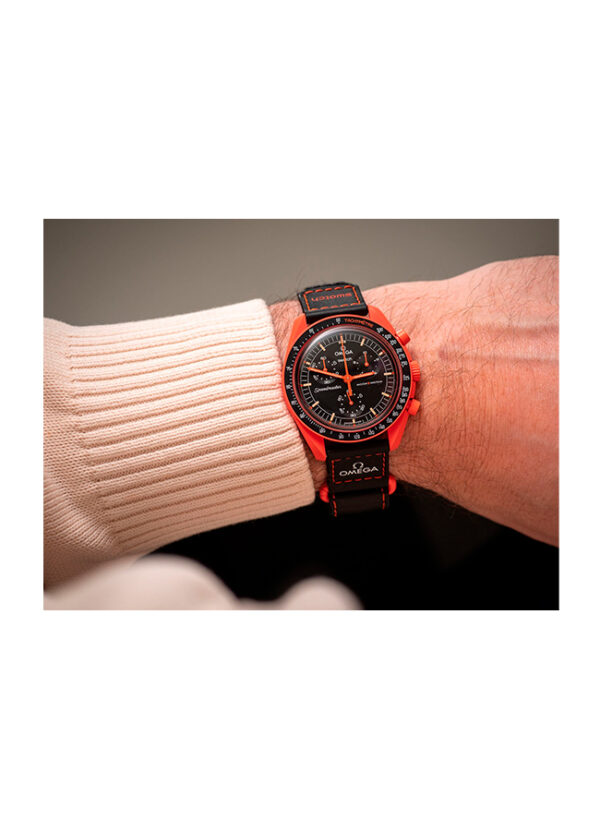 Reloj Omega x Swatch Mission On Earth Lava SO33O100 - Imagen 7