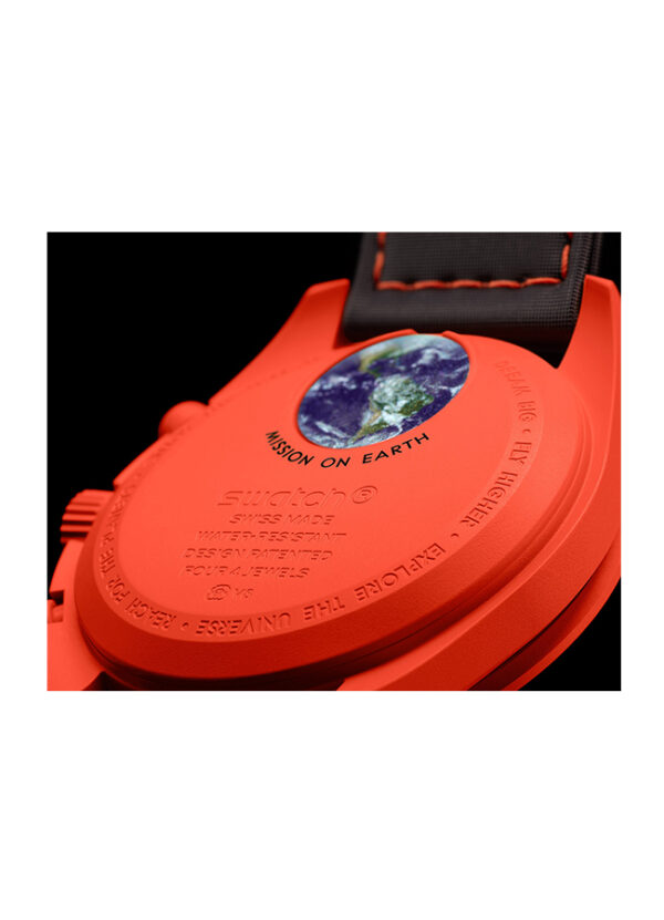 Reloj Omega x Swatch Mission On Earth Lava SO33O100 - Imagen 4