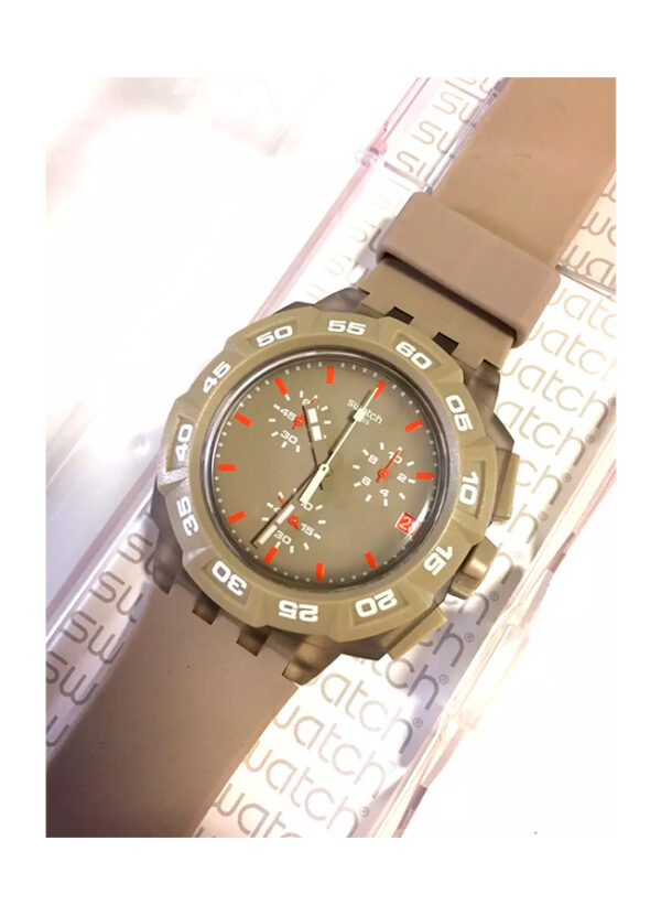 Reloj Swatch Beige Hero SUIT400 - Imagen 2