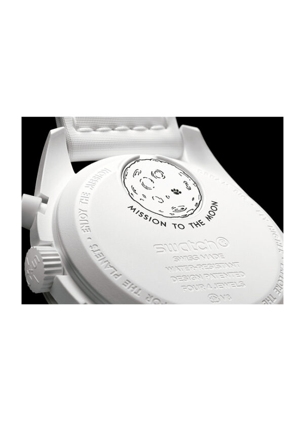 Reloj Omega x Swatch Mission To The Moonphase Snoopy SO33W700 - Imagen 4
