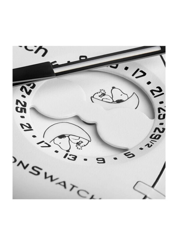 Reloj Omega x Swatch Mission To The Moonphase Snoopy SO33W700 - Imagen 5
