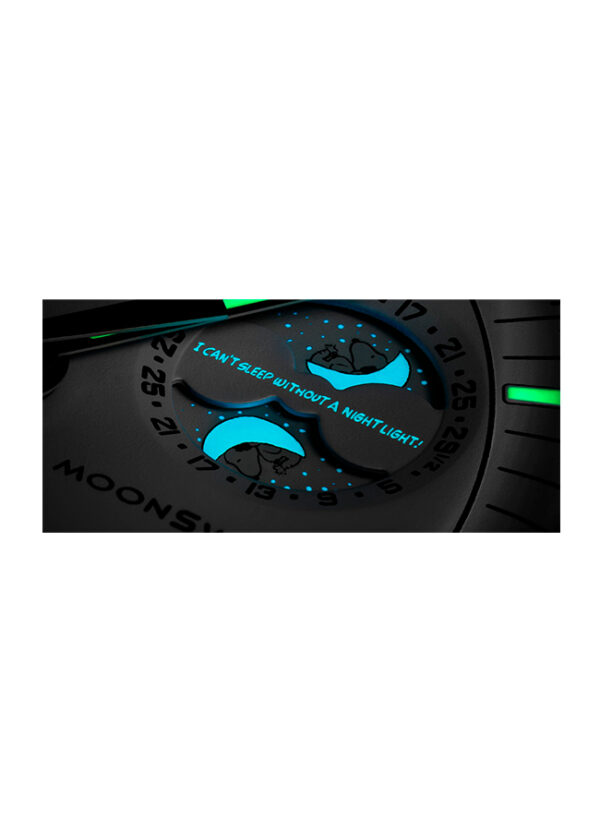 Reloj Omega x Swatch Mission To The Moonphase Snoopy SO33W700 - Imagen 3