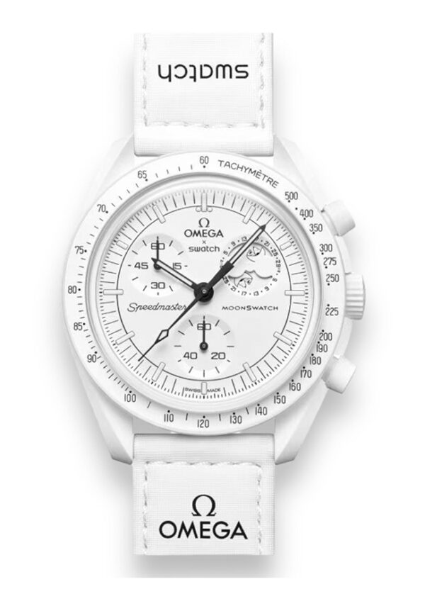 Reloj Omega x Swatch Mission To The Moonphase Snoopy SO33W700
