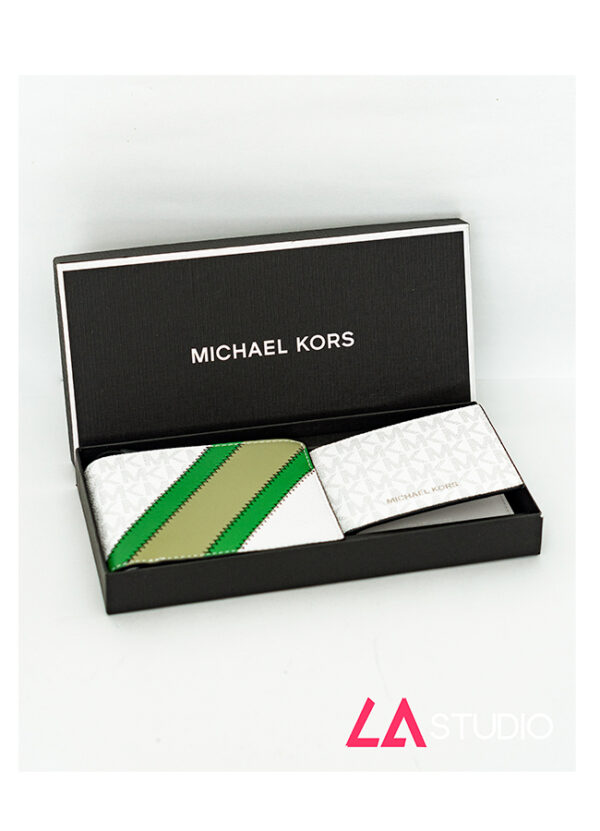 Wallet Michael Kors Set White-Green