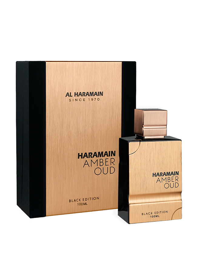 Perfume Amber Oud Black By Al Haramain, 100ml