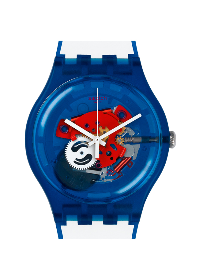 Reloj Swatch Clownfish Blue SUON112 - Imagen 2