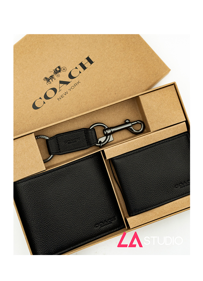 Wallet Coach Set Black