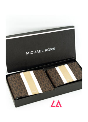 Wallet Michael Kors Set Brown