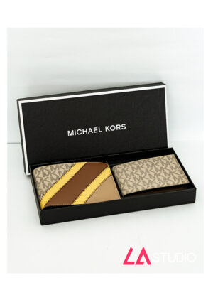 Wallet Michael Kors Set Beish